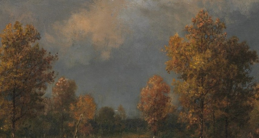 This technique gives the painting its distinct softness.