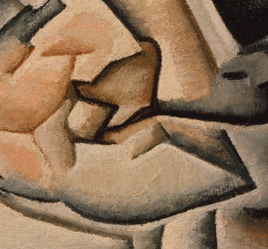 The nose is a wedge. A piece of architecture.