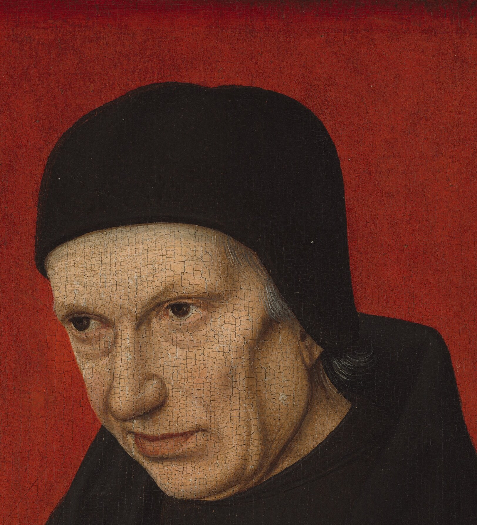 Just 'Portrait of an Ecclesiastic', painted around 1480.