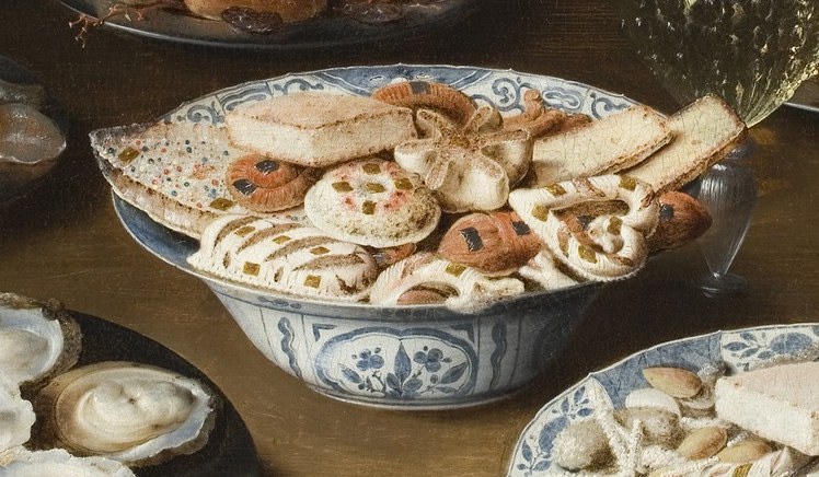 Fine imported porcelain like this was a status symbol.
