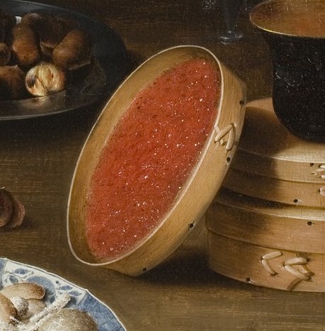 Red caviar was an exotic luxury, rarely seen in Europe.