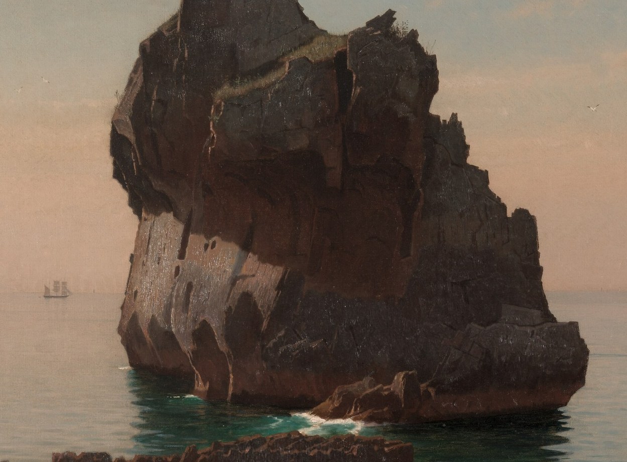 Its sheer scale and textured surface convey the raw power of nature and the dramatic landscape of Capri.