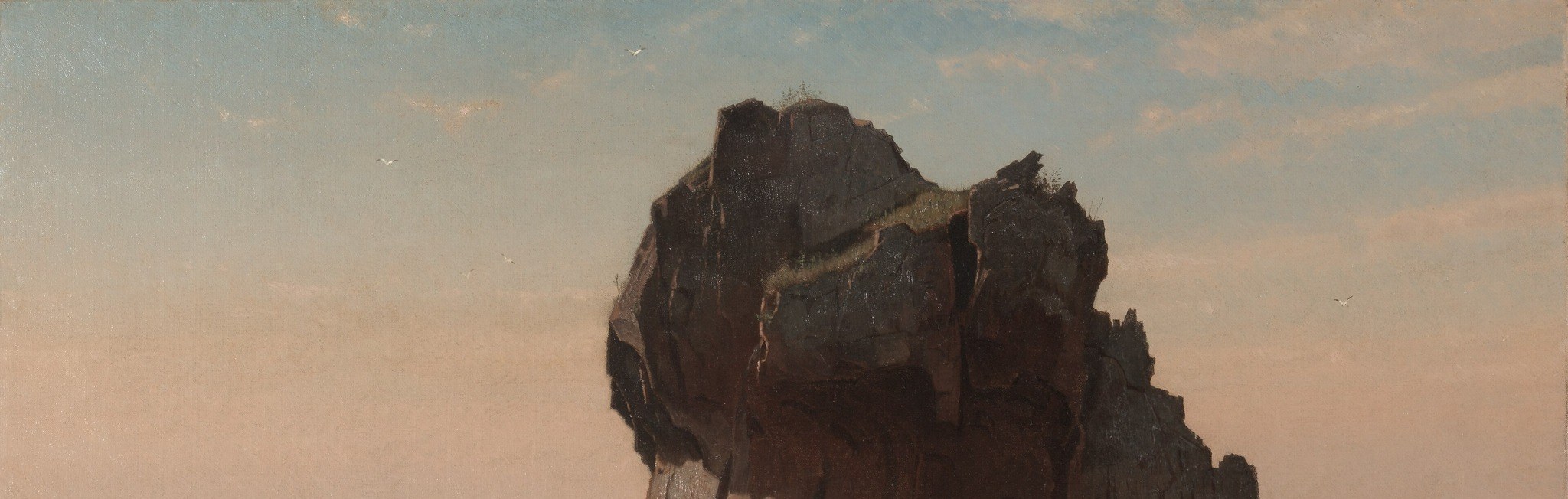 Notice how the muted sky subtly changes from horizon to zenith.