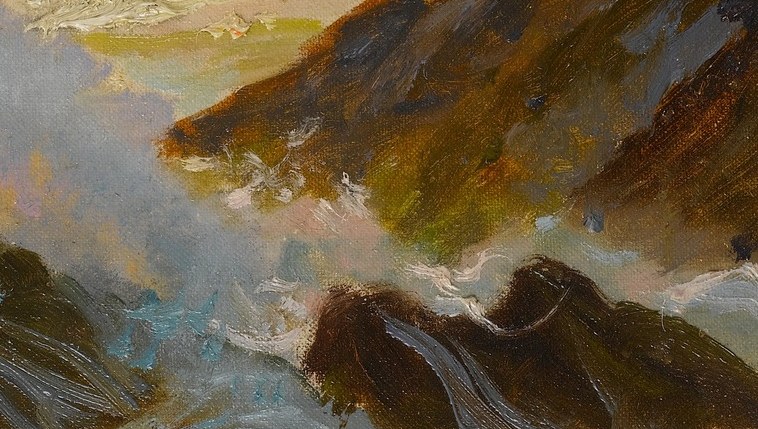 He painted this after escaping the Russian Revolution.