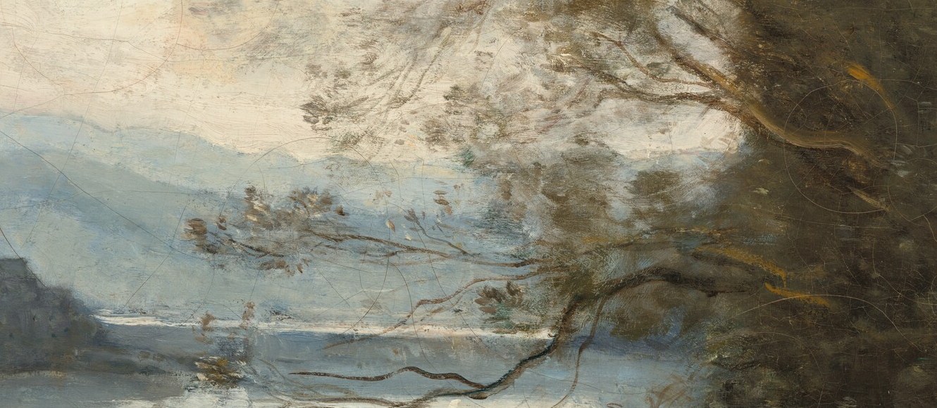 Corot painted this after many years traveling Italy.