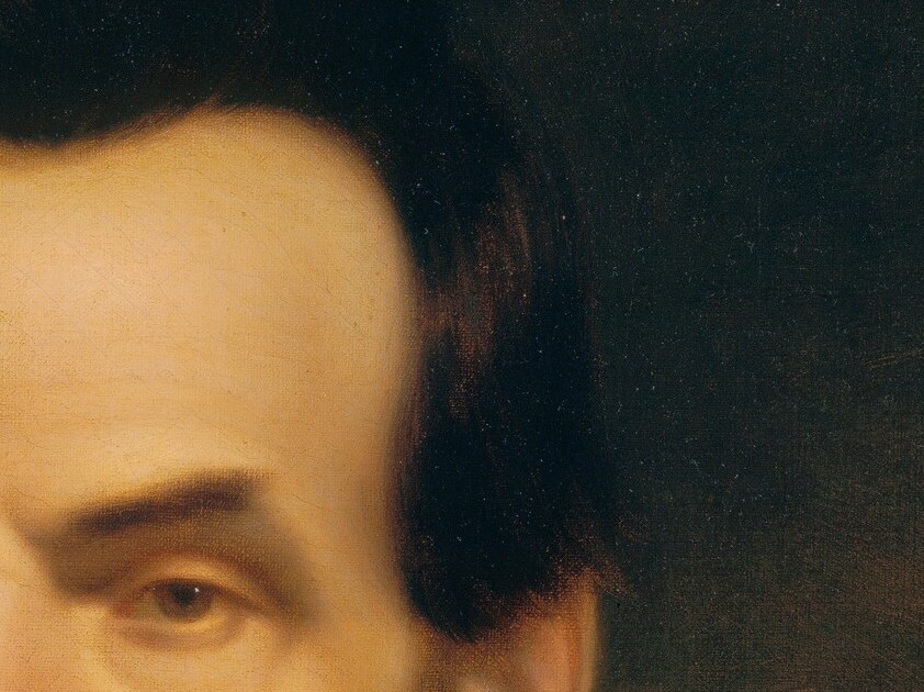 Look at that left eye, half-lost in shadow.