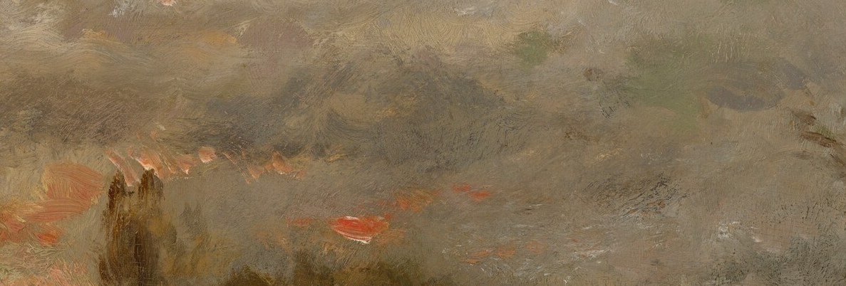 He was known for capturing fleeting light and atmosphere outdoors.
