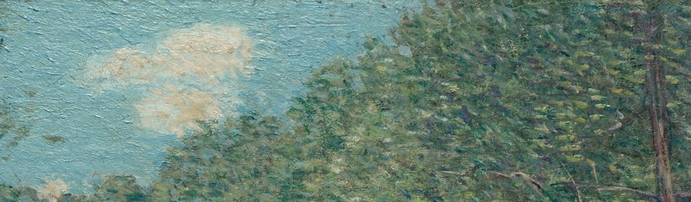 The artist's light brushwork gives it an Impressionist feel.