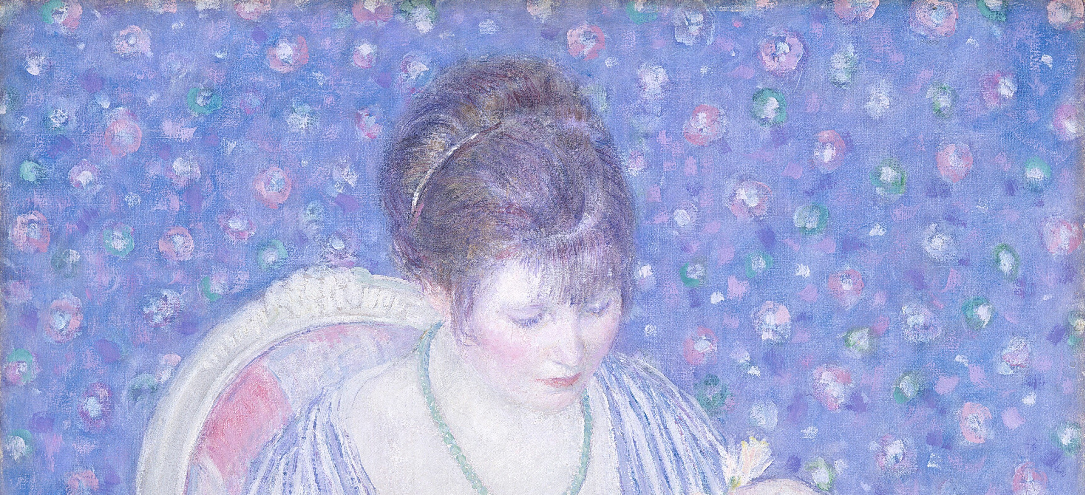 He was part of the Giverny art colony, near Monet's garden.