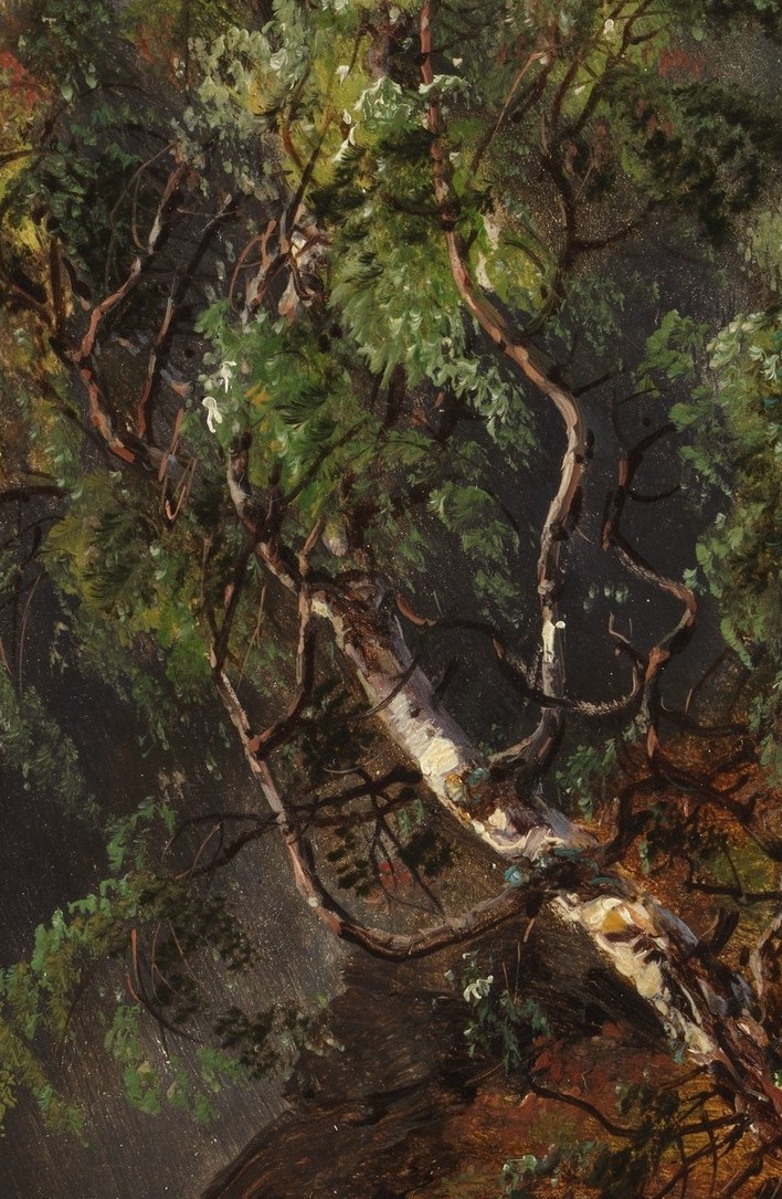 This dramatic lighting defined his landscape paintings.