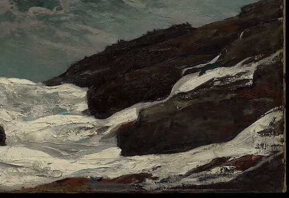 These form a stark, unyielding barrier against the sea's force.