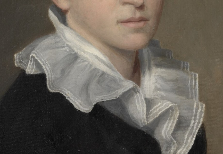 His ruffled collar was a marker of status.