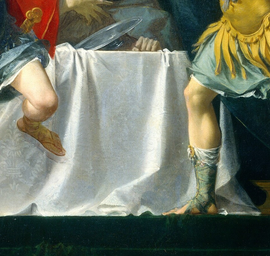 His style was a bridge between Rococo and Neoclassicism.
