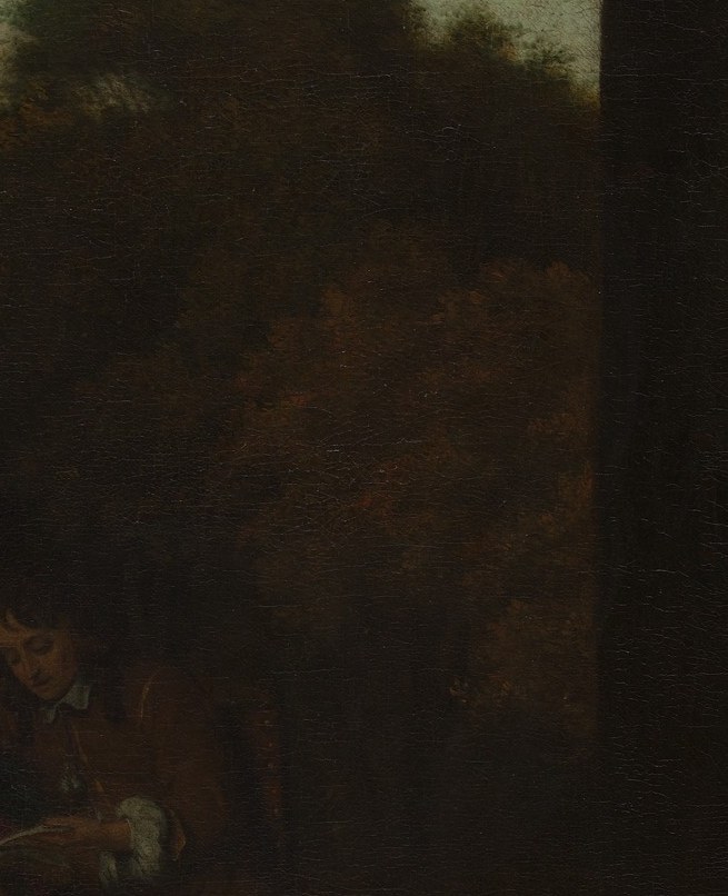Now look into the darkness, upper right.