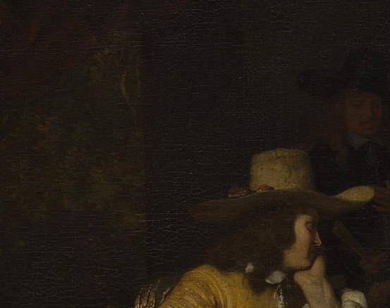The artist was Rembrandt's favorite pupil.