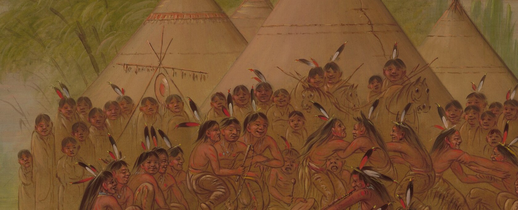 He captured their customs before European expansion.
