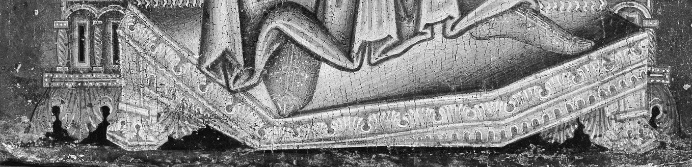 A church or a wealthy donor paid for this. Their name might be written right here.