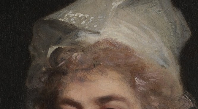 Her name was Sarah Franklin Bache. She ran a relief effort for the Continental Army.