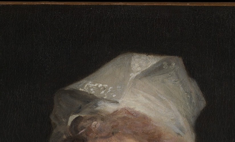 The white turban and shawl were the height of Philadelphia fashion.