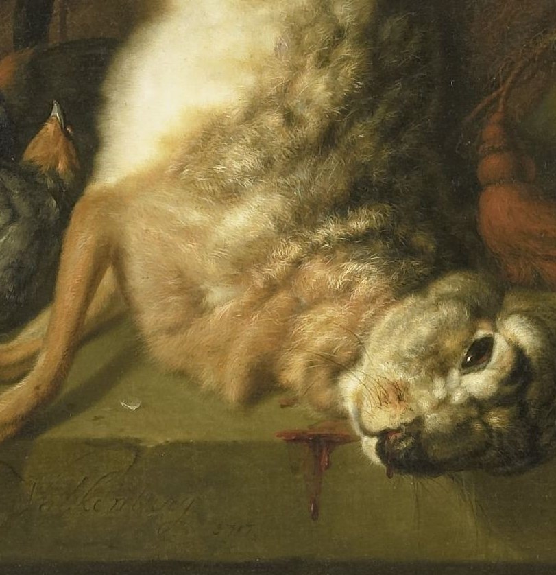 The artist, Dirk Valkenburg, was known for painting birds.
