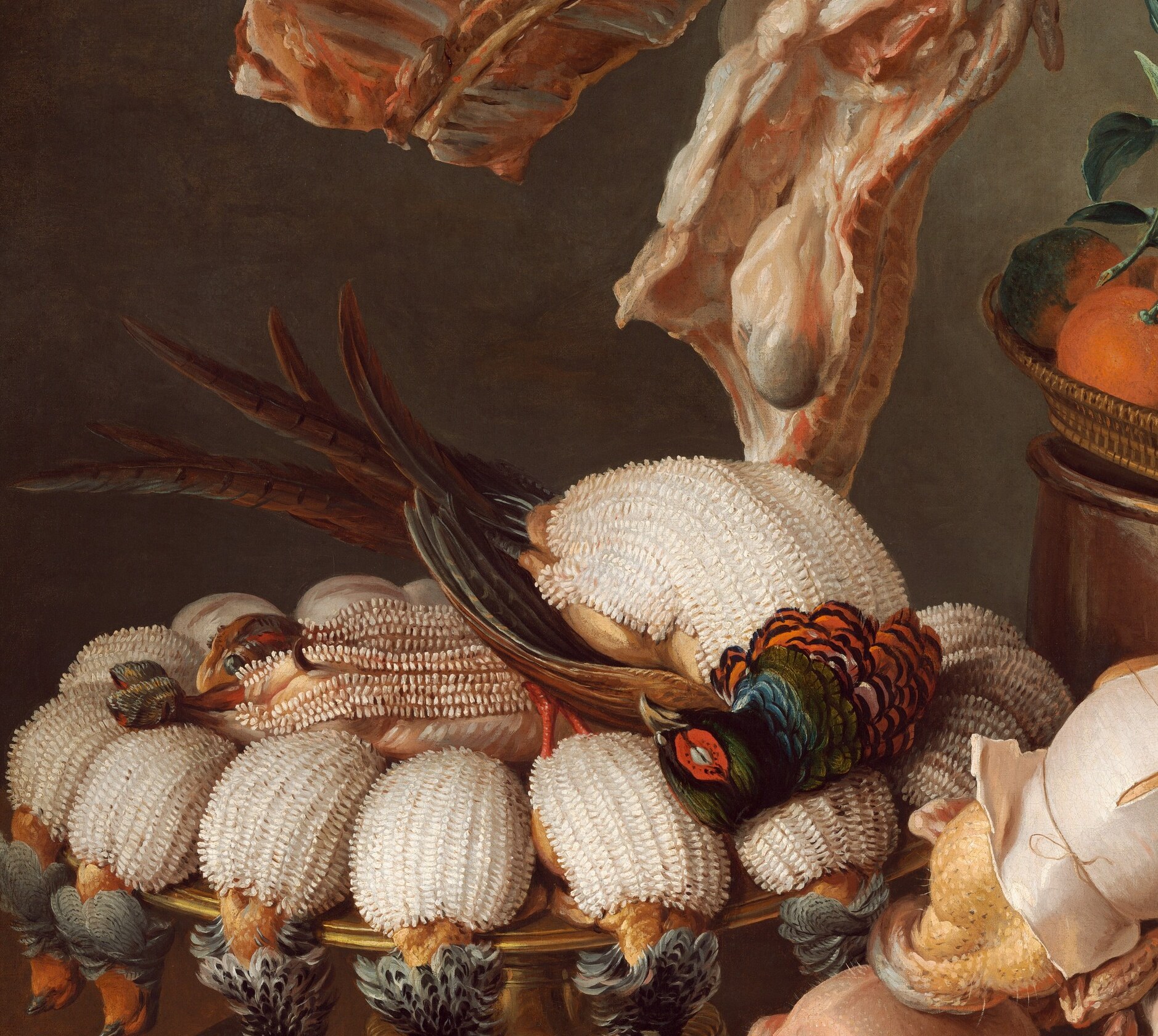 The pheasant is the trophy. Now find its head.