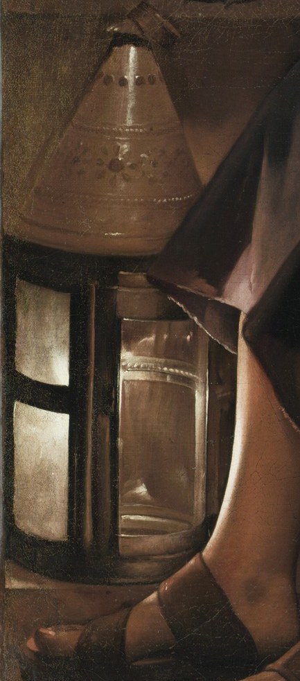 He painted mostly religious scenes, lit by candlelight.