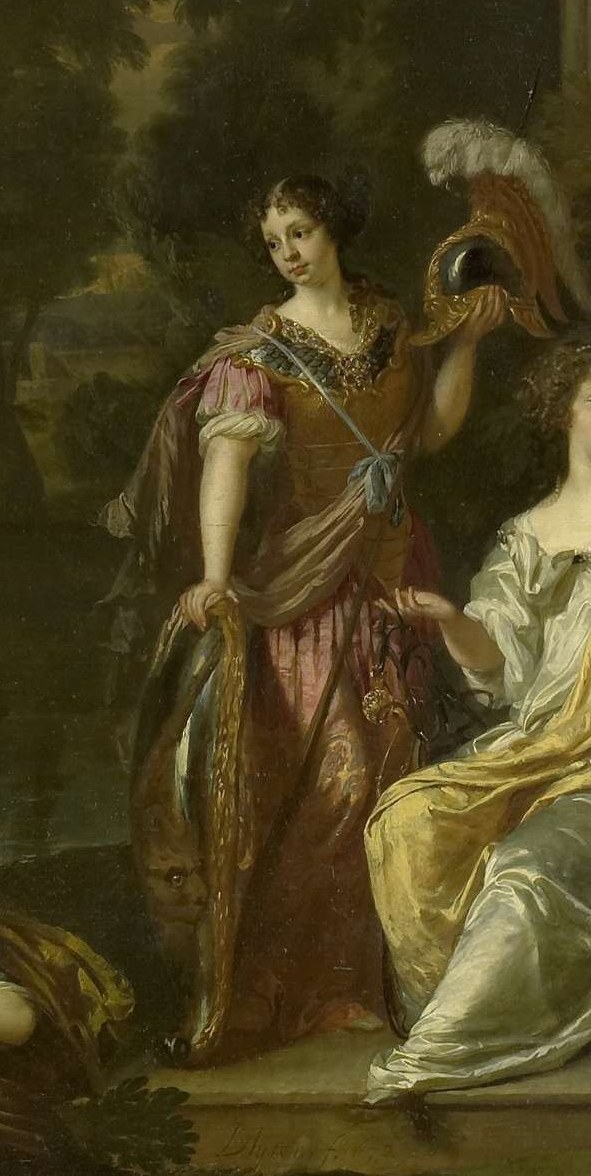 The painter was Daniel Mijtens the Younger, known for such works.