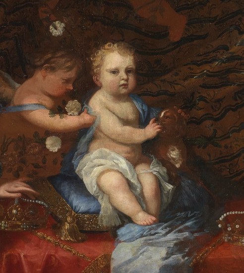 But the real message is in the infant son, Victor Amadeus II.
