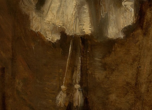 A military commander, demoted to a civilian after scandal.