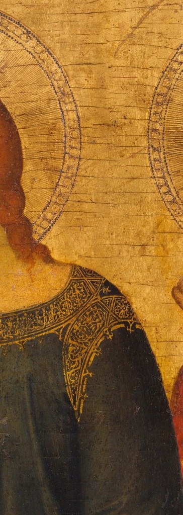 John and Mary Magdalene. Side by side, but never touching.