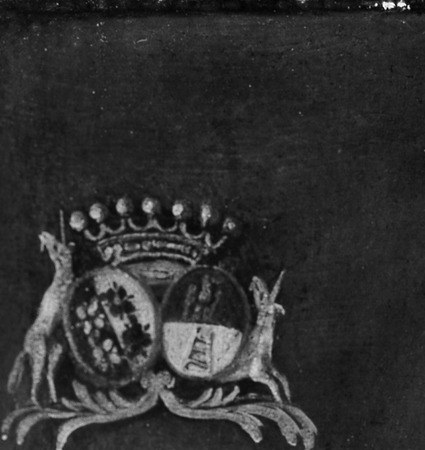 Look up, into the darkness of the upper left corner.