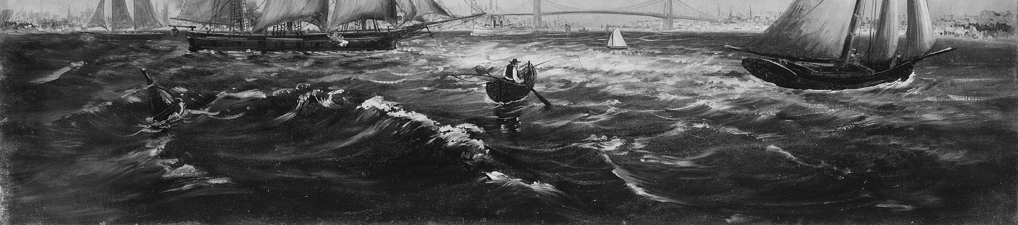 But the real story isn't on the water.