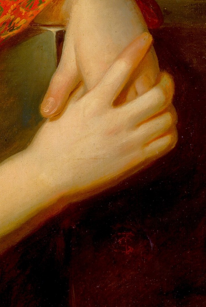 The painter, Jacob Eichholtz, captured her quiet confidence.