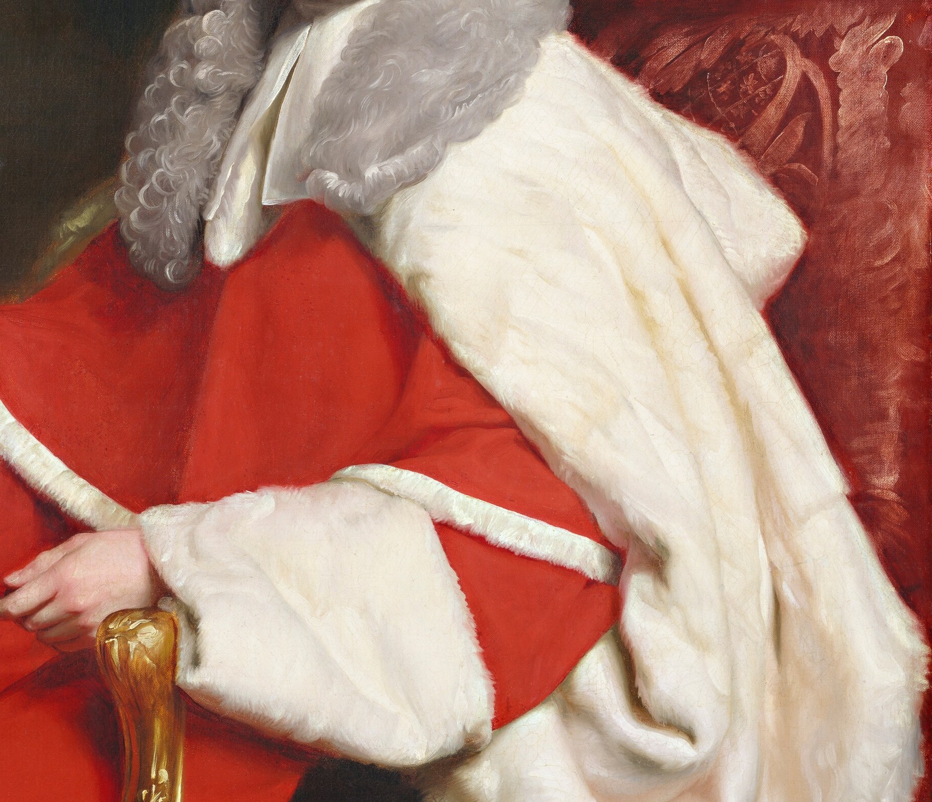 Copley was known for his realistic details and rich textures.
