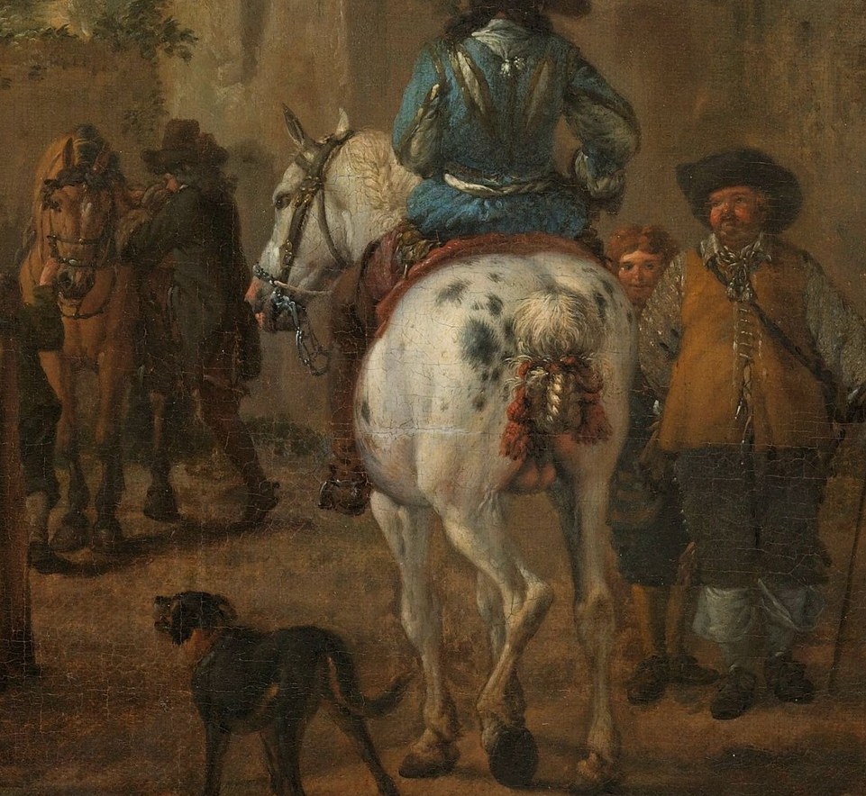 Look at the light on this horse's coat.