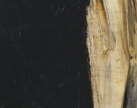 Cézanne used these visible brushstrokes to build volume.