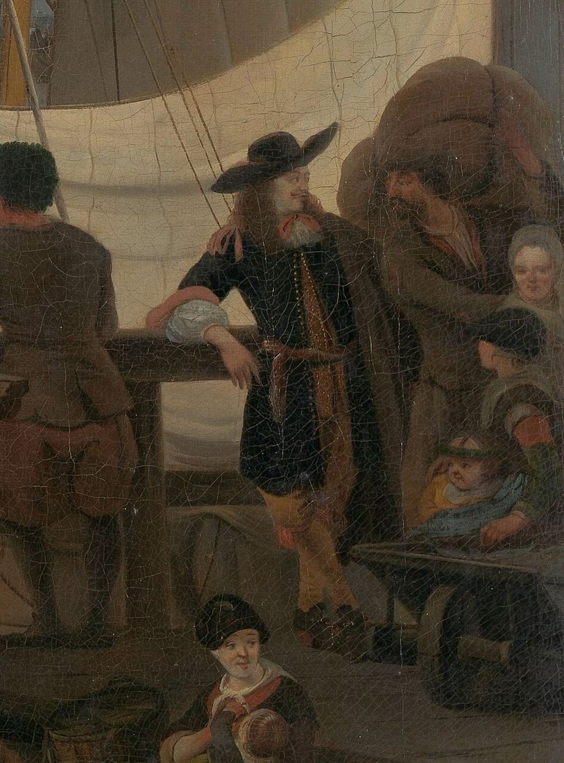 But look closely at the activity on the dock.