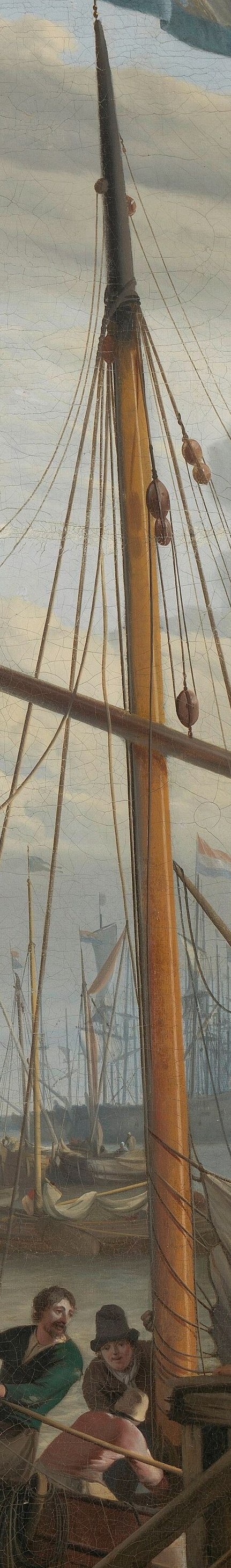 Even the artist, Ludolf Bakhuizen, specialized in seascapes.