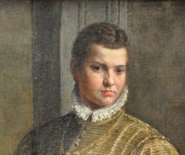 But here, Veronese focused on quiet elegance and status.
