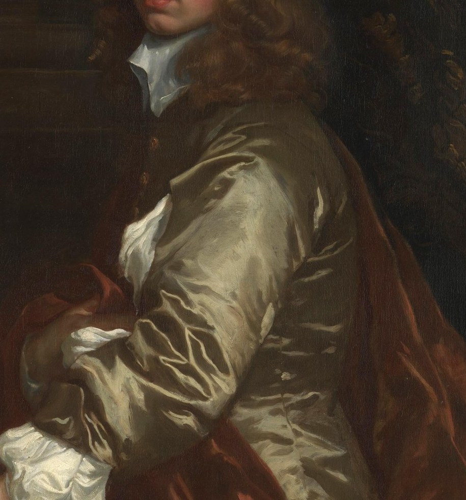 The sitter is Sir Henry Capel, a political survivor of the Stuart court.