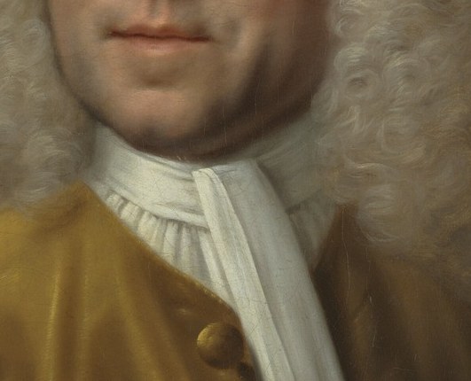 The cravat, too, was an essential fashion accessory.