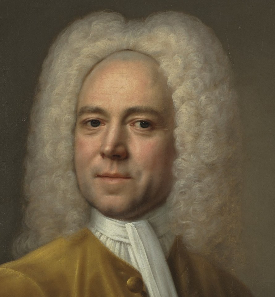 His white wig was a sign of status and wealth then.