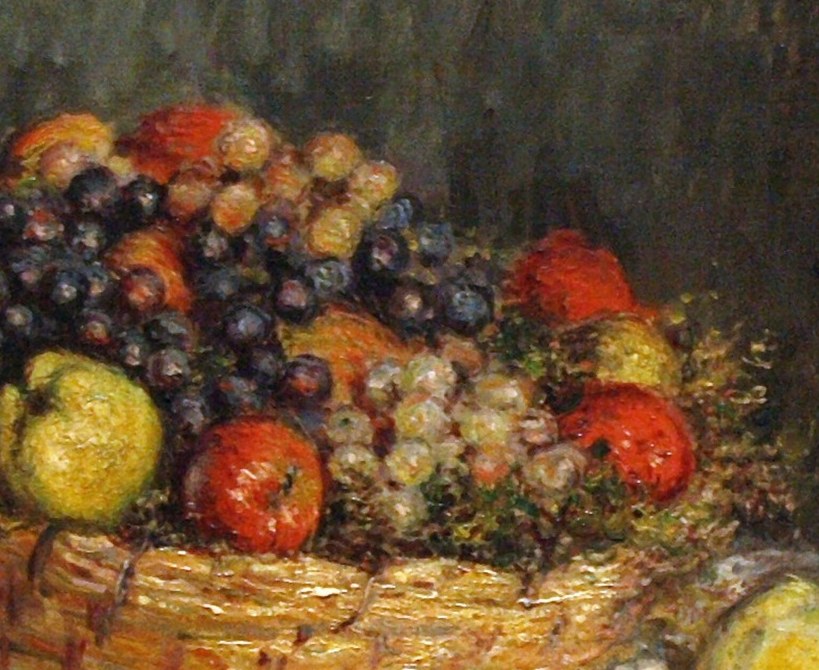 But the thick, visible brushwork was an act of rebellion.