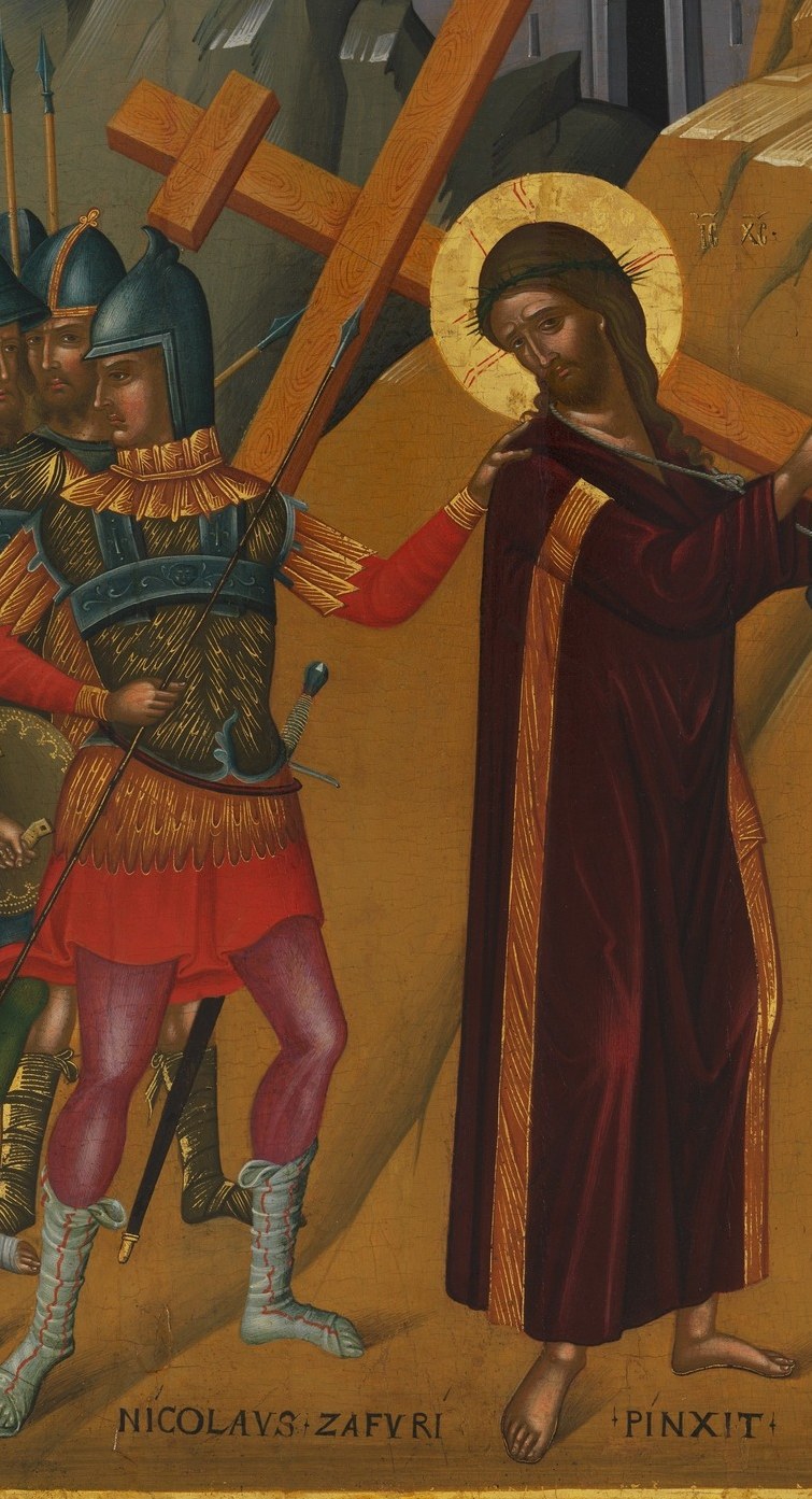 Crete was Venetian then. Byzantine saints began to cast Western shadows.
