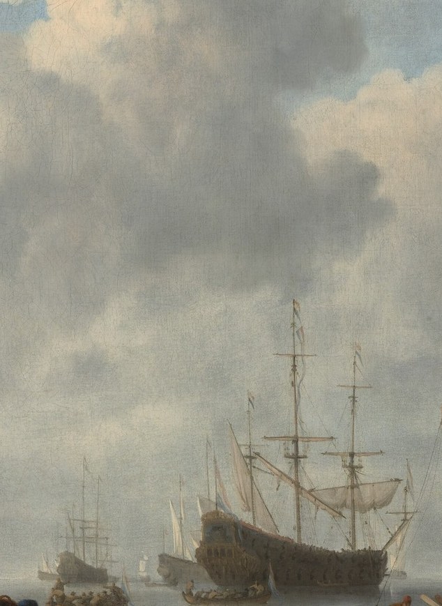 His father was a ship draughtsman for the Dutch navy.