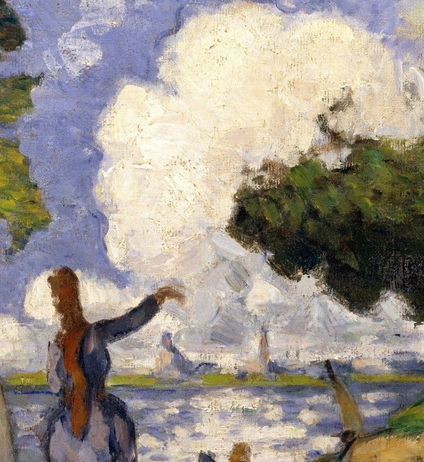 The friends he painted with called this his 'Fantastic Scene'.
