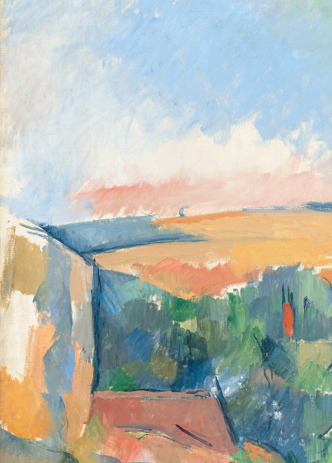 In 1903, he painted this near his home in Aix-en-Provence.