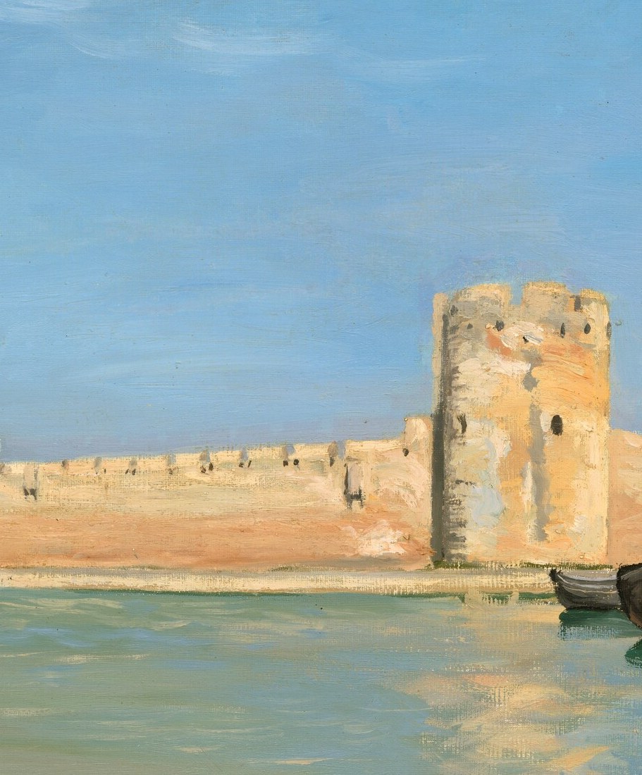But that stone tower on the right was a prison.
