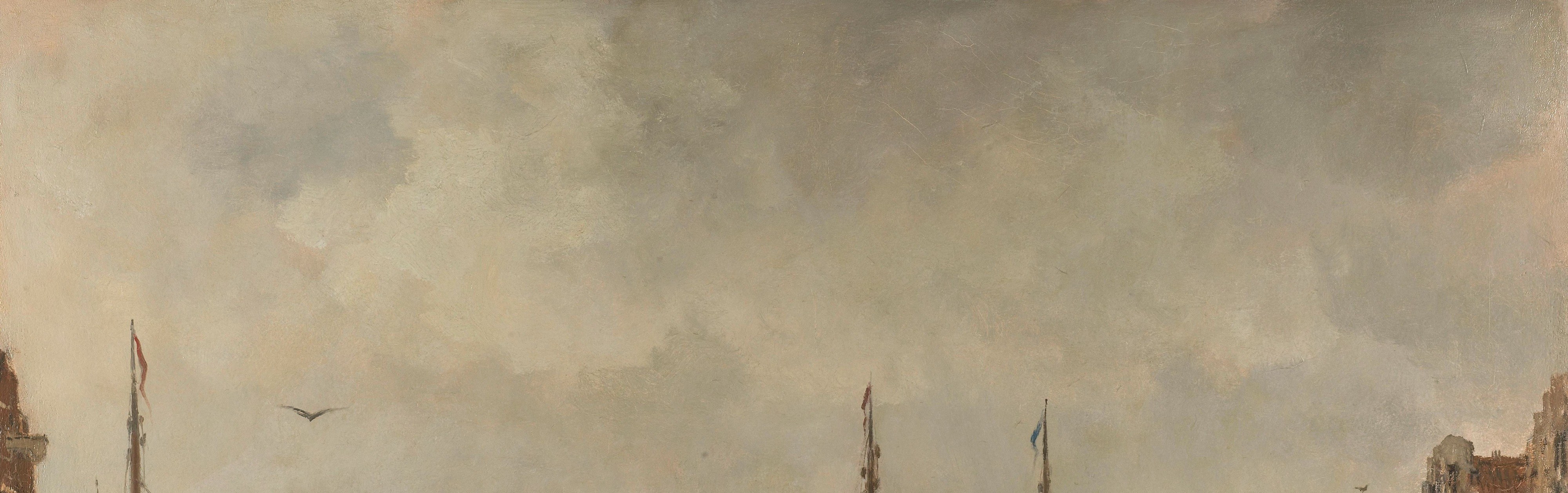The soft, diffused light creates a mood of quiet contemplation and unifies the entire scene.