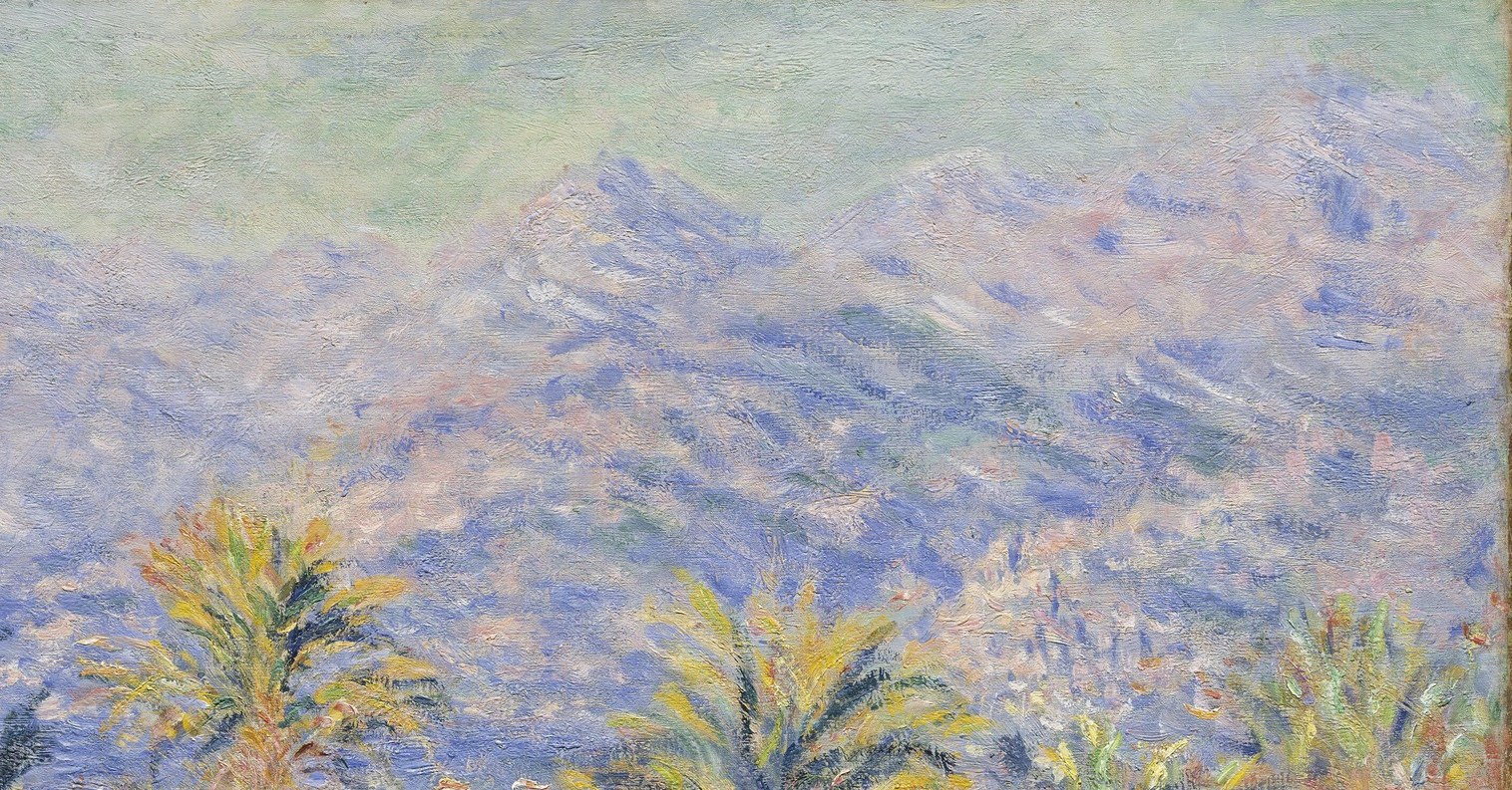 The light here, on palm trees and hazy mountains, captivated him.